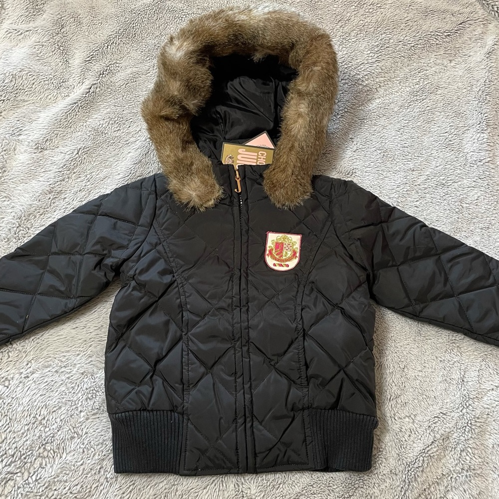 NWT Juicy Couture Girls Down Coat